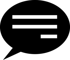 Chat Bubble Sign Engraving Svg Design, Free Vectors File